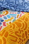 L'essentiel linge de maison Doodle Fitted Multicolor